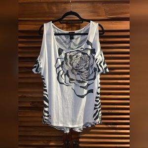 Torrid Cold Shoulder Blouse